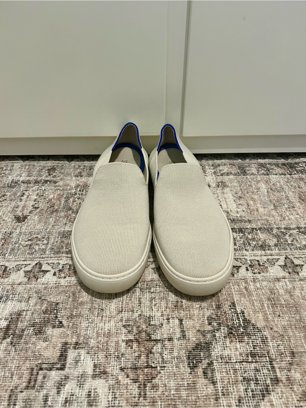 Rothy’s The Original Slip On Sneakers in Sand Color - Size 8 - Picture 11 of 13